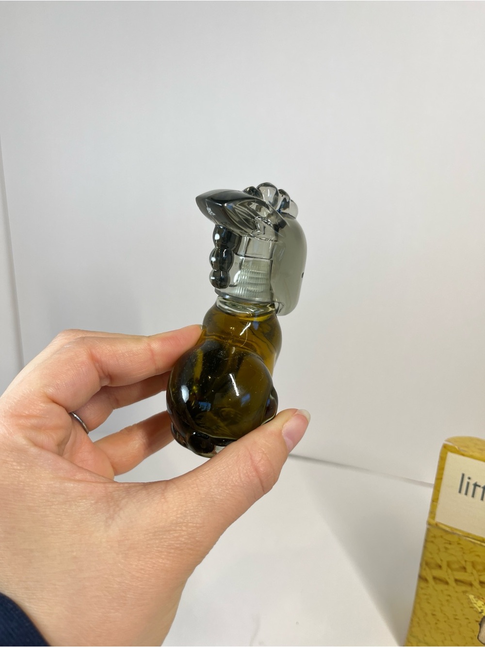 Vintage AVON Little Burro Donkey & Straw Hat Topaze Cologne With Box MCM Full - Picture 3 of 16